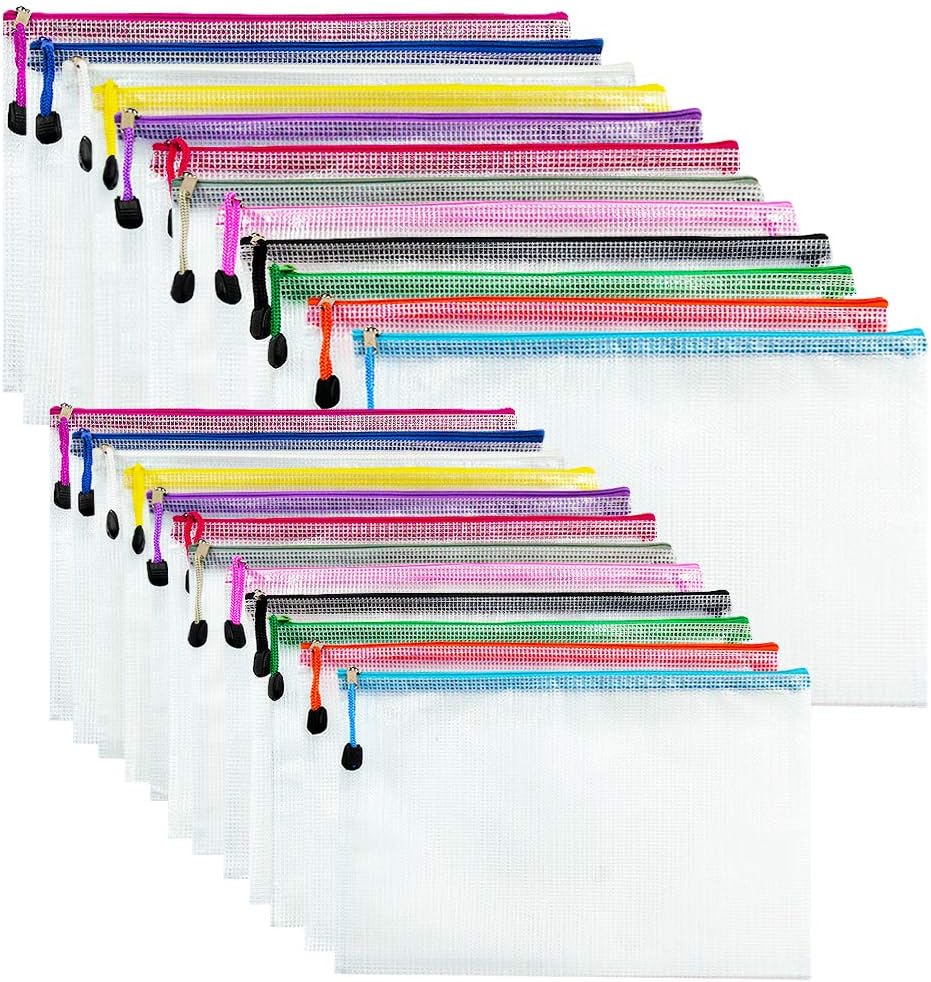 Clear Plastic Wallets (A4 A5 Size)